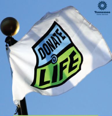 Donate Life Flag