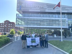 Children's Hospital at Erlanger Flag Raising